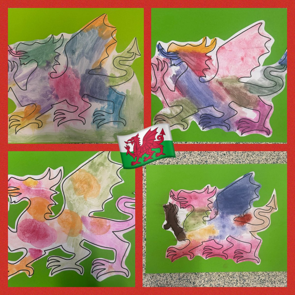 MrsFarrNCP's tweet photo. Just some of our wonderful entries for our Eisteddfod Competition.
I would like to say thanks to our lovely grown ups for supporting with the home models and outfits, and also to our Criw Cymraeg for a fantastic event 🏴󠁧󠁢󠁷󠁬󠁳󠁿 Dydd Gŵyl Dewi Sant Hapus! @nantcelynschool 🌼 https://t.co/ie3dKYGVrf
