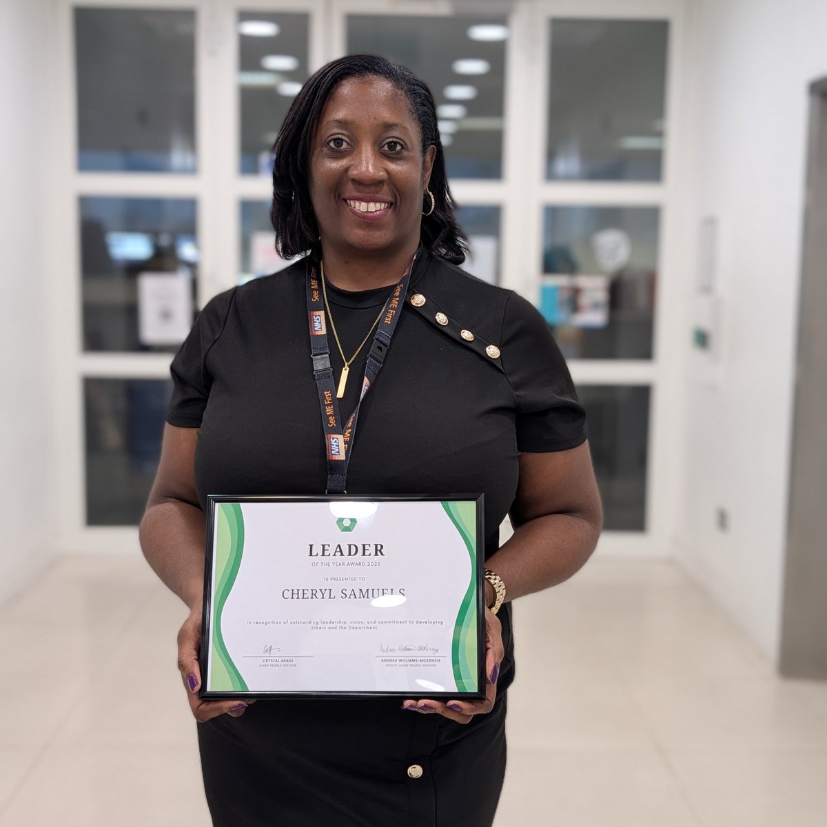 EvelinaLondon's tweet photo. Congratulations to Evelina London’s People and Culture Director, Cheryl Samuels, for winning the Leadership Award 2025 in the Guy’s and St Thomas’ People Awards!

Our people directorate has designed these awards to highlight outstanding teamwork, collaboration, and achievements. https://t.co/yD6tfiTzHD