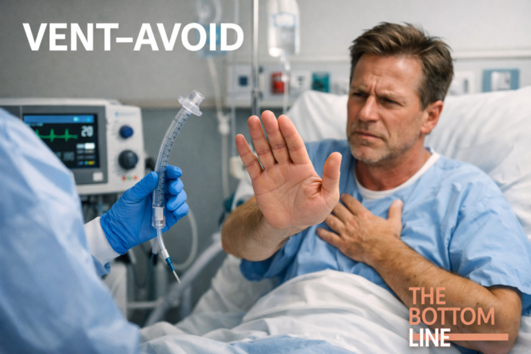 WICSBottomLine's tweet photo. #TBL 490: VENT-AVOID - Extracorporeal Carbon Dioxide Removal to Avoid Invasive Ventilation During COPD Exacerbations https://t.co/u1XvTRfyME

Article by @AbhiDuggalMD
Review by Chung 
#FOAMed https://t.co/tRZVhQ32UW