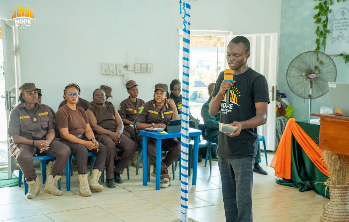 Agatha built her own garden inside Kirikiri. Spinach, ugwu, ginger, waterleaf, that is not a small thing, that is reformation in action.

Through the Farming Justice Project, Hope Behind Bars Africa delivered Mind Reformation Training at the Kirikiri Female Custodial Centre,