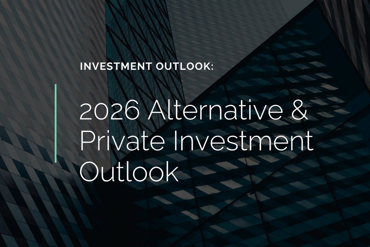 The democratization of alternatives isn't coming – it’s here.

So, why invest in alternatives and privates, and where are the current opportunities?

In our 2026 Alternative &amp; Private Investment Outlook,  CIO Scott Welch answers both key questions. 

certuity.com/research/alter…
