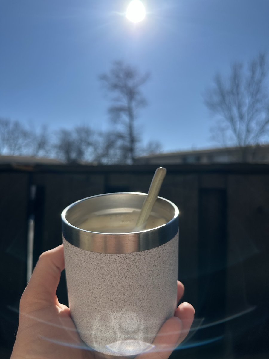 Good morning fam ☕️☀️ 
Daily coffee &amp; sunlight