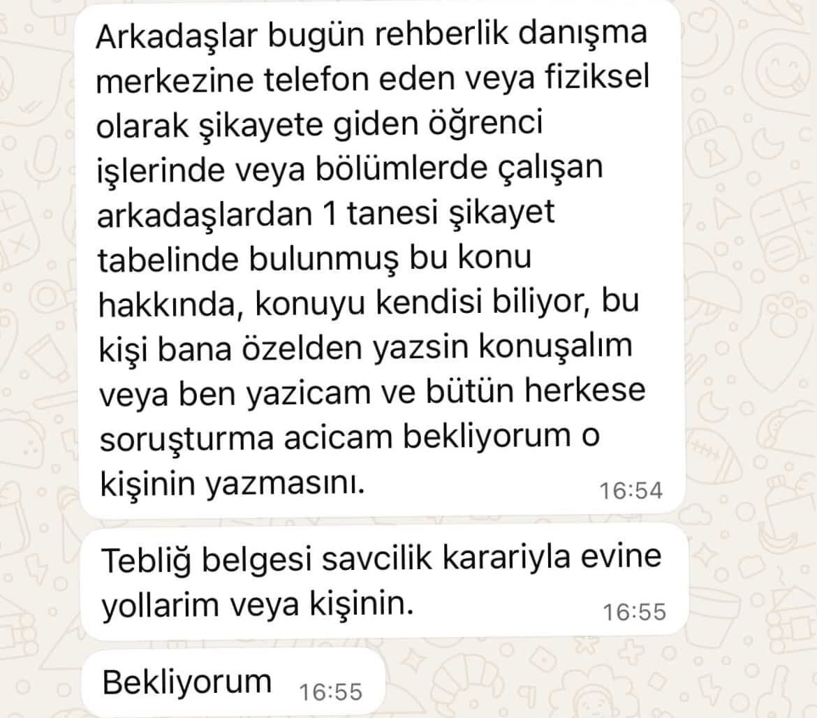 hergelepostasii's tweet photo. İstanbul Üniversitesi İŞKUR sorumlusu Ozan Durusu'nun sistematik mobbingini bir kez daha teşhir ediyoruz!

Üniversitelileri ucuz işgücü olarak kullanmanıza göz yummayacağız! https://t.co/AfwzBCCxm8