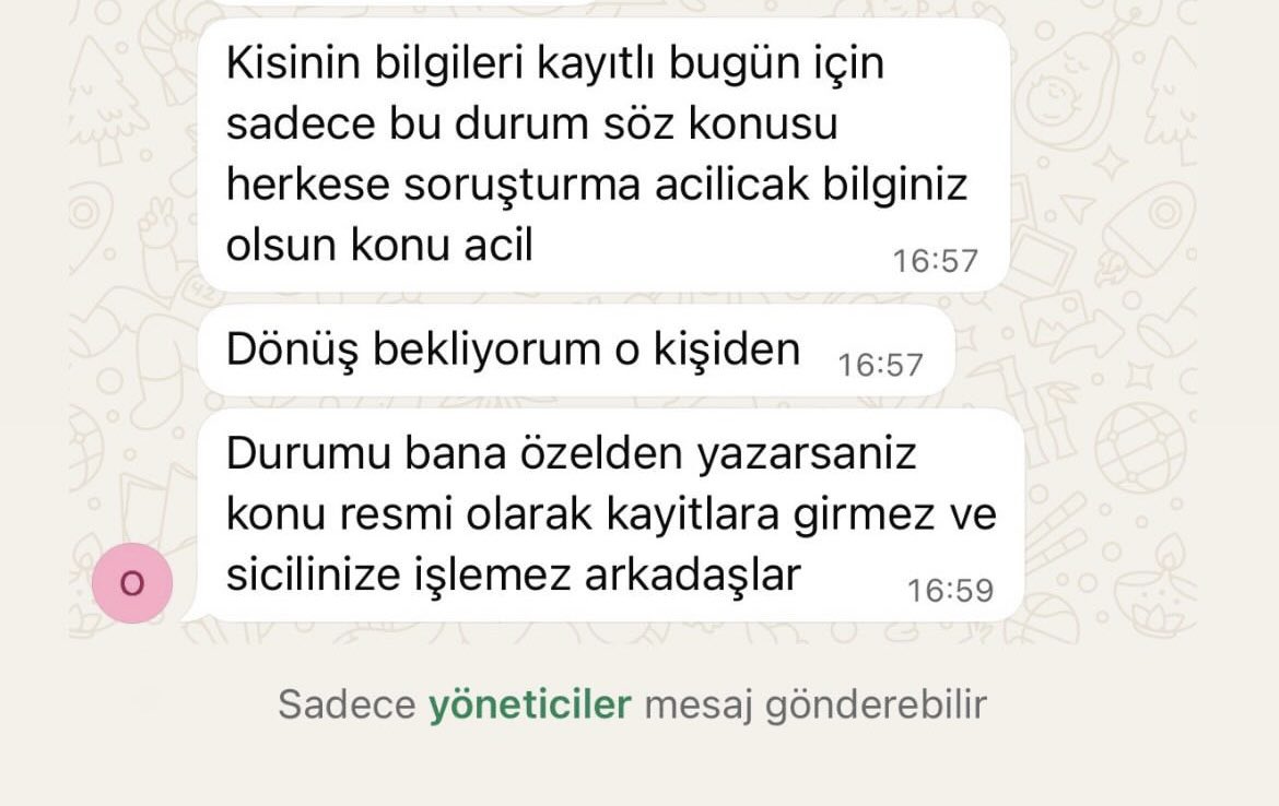 hergelepostasii's tweet photo. İstanbul Üniversitesi İŞKUR sorumlusu Ozan Durusu'nun sistematik mobbingini bir kez daha teşhir ediyoruz!

Üniversitelileri ucuz işgücü olarak kullanmanıza göz yummayacağız! https://t.co/AfwzBCCxm8