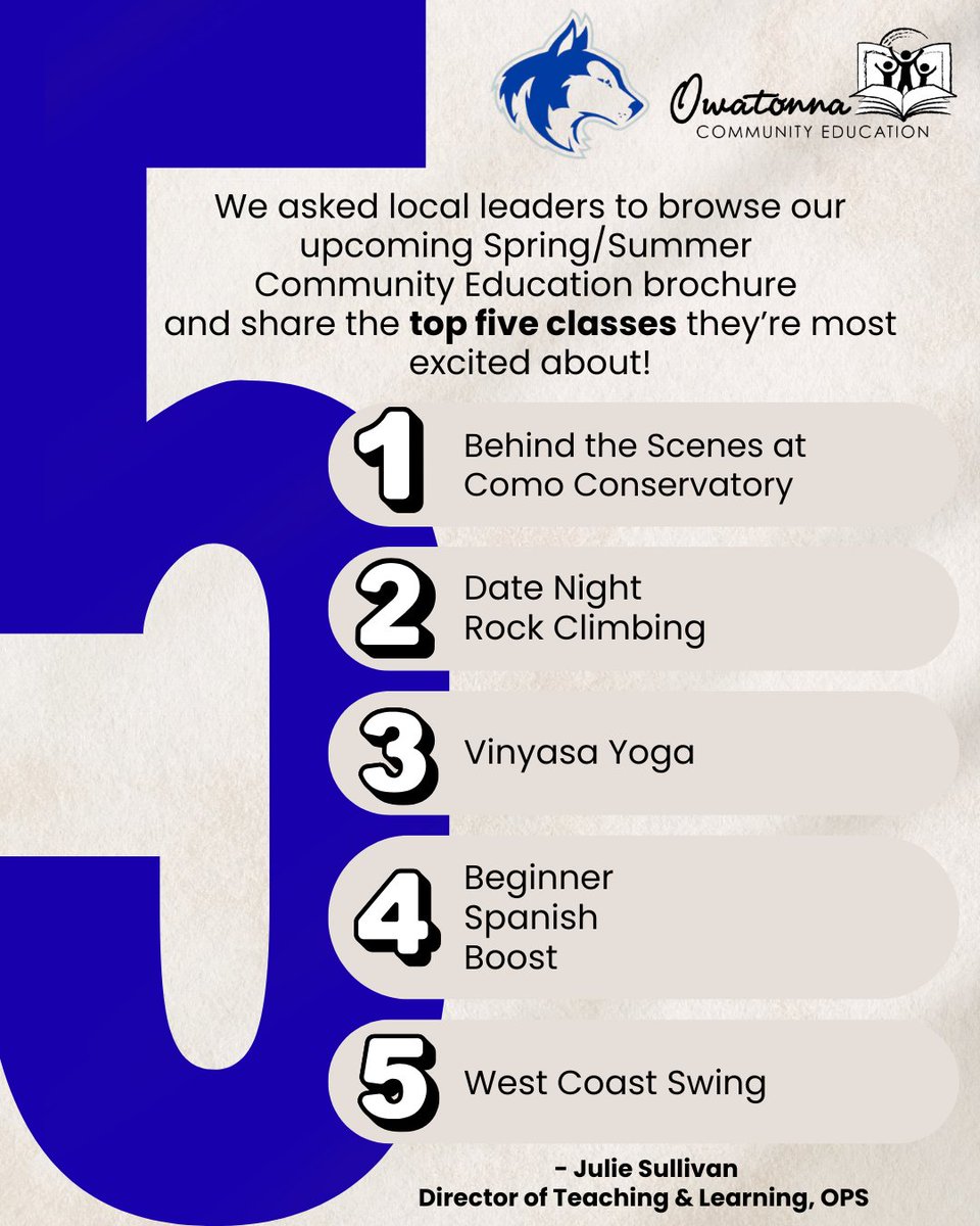 Owatonna Community Education tweet media