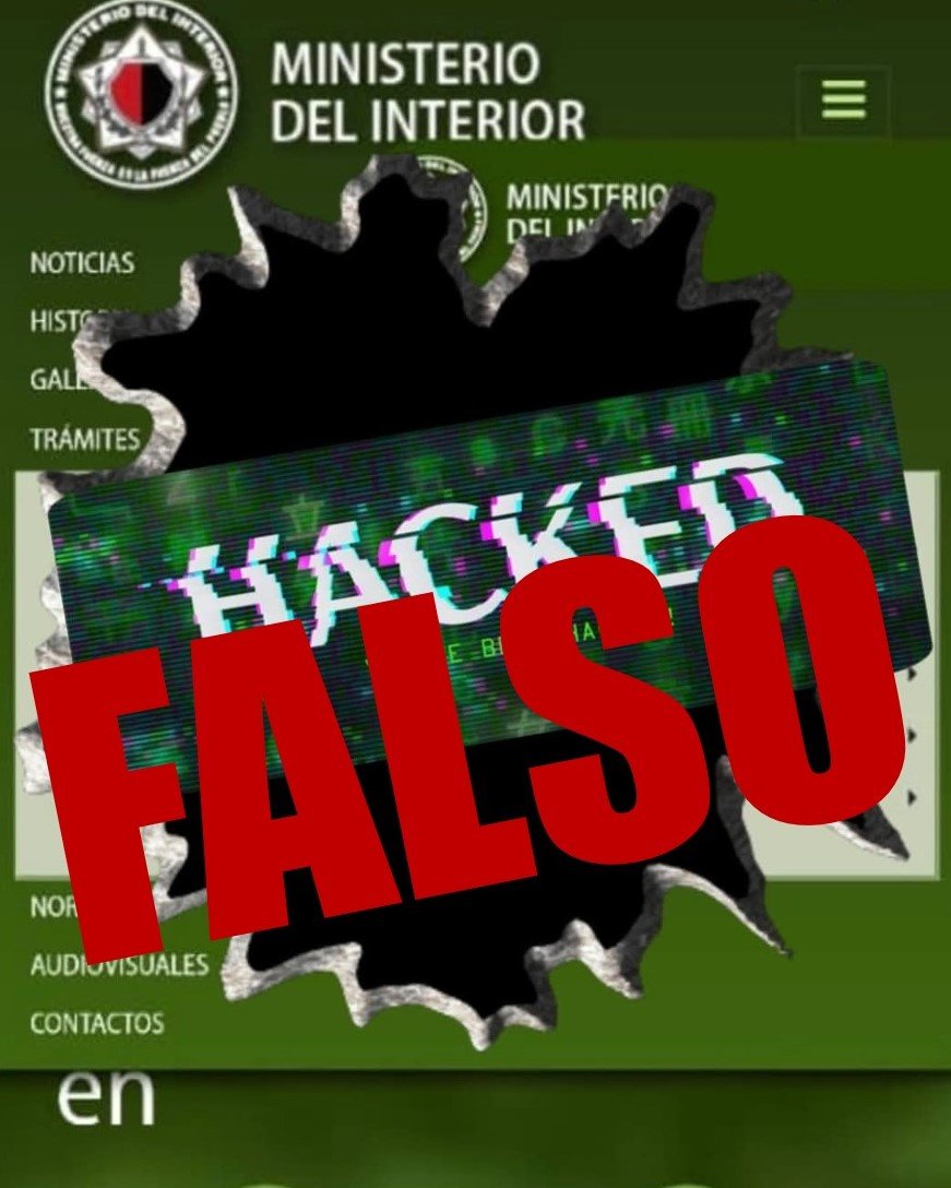 5deseptiembrecu's tweet image. #DeLasRedes 🛜 || Desmiente @minint_cuba noticias #Fake sobre supuesto hackeo a sus plataformas digitales minint.gob.cu/noticias/circu… #Hashtag