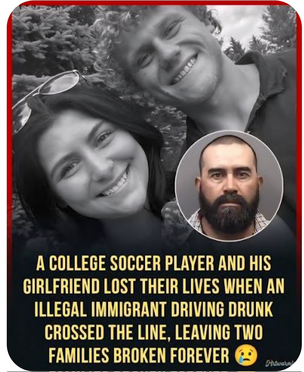 This is Fletcher Harris(20) and Skylar Provenza(19). An ILLEGAL was driving drunk in Rowan County, North Carolina when he crossed the center line and hit them head on, killing both.  He was charged with 2 counts of felony death by motor vehicle &amp; driving while impaired. He had