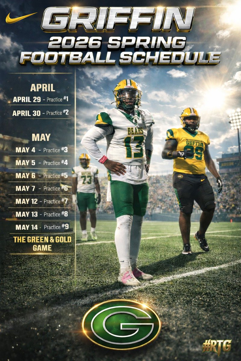 Griffin High Football tweet media