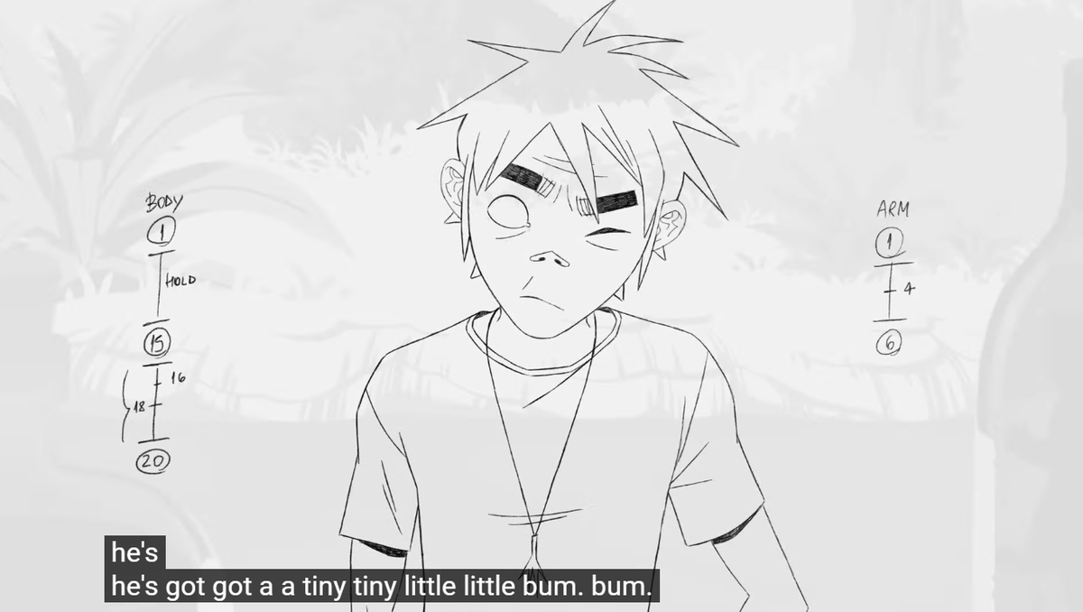 Did they make 2D's butt bigger? 😂 
