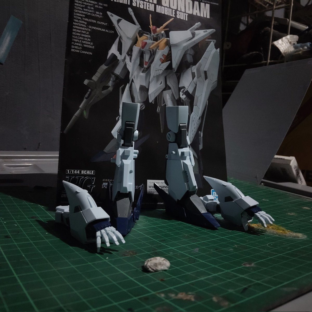 It's been a while I build a Gundam 

It's fun 
#gunpla