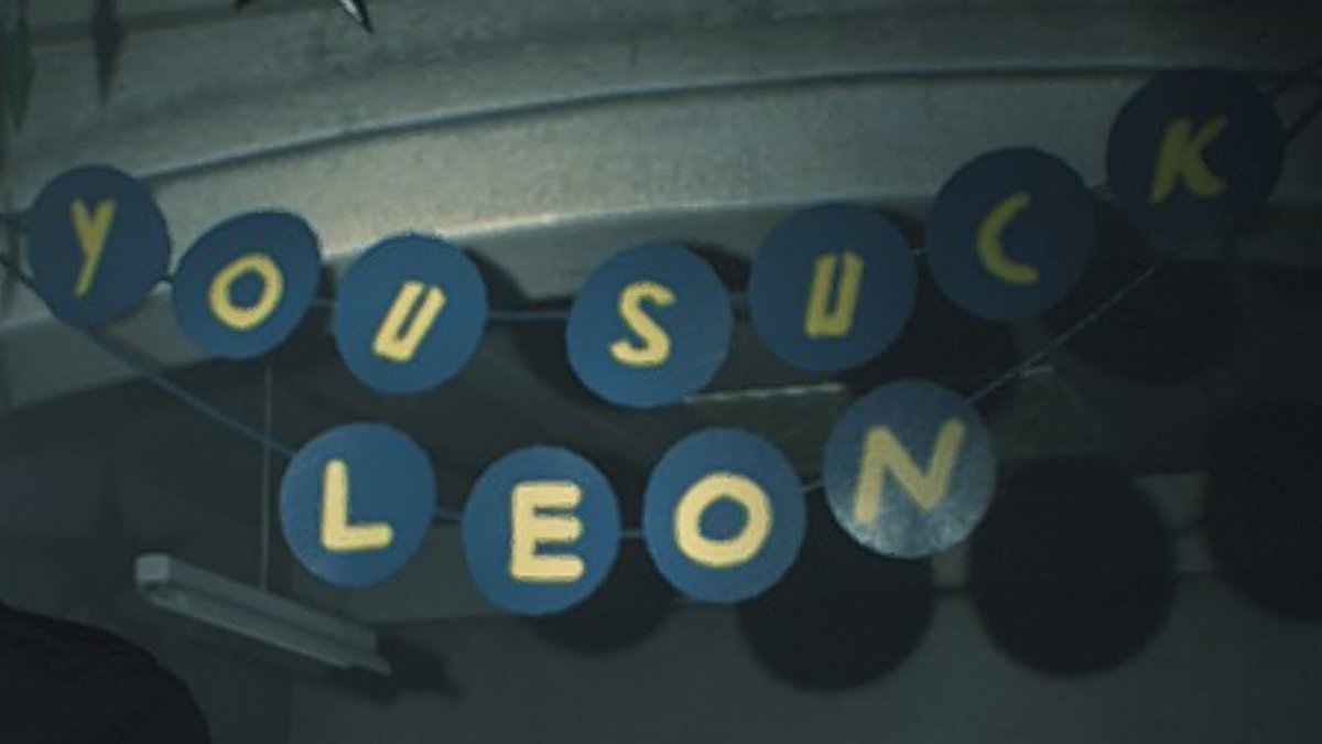 Now WHY would Leon give Grace a gun with ONE bullet