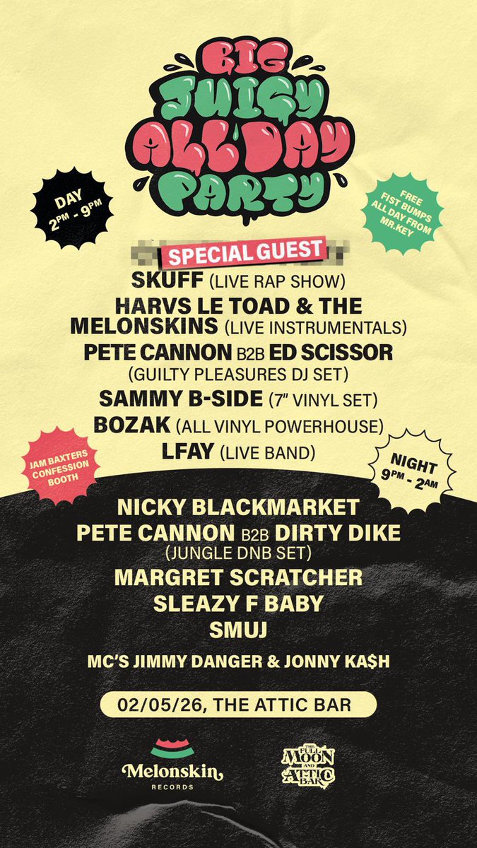 Melonskin Records tweet media