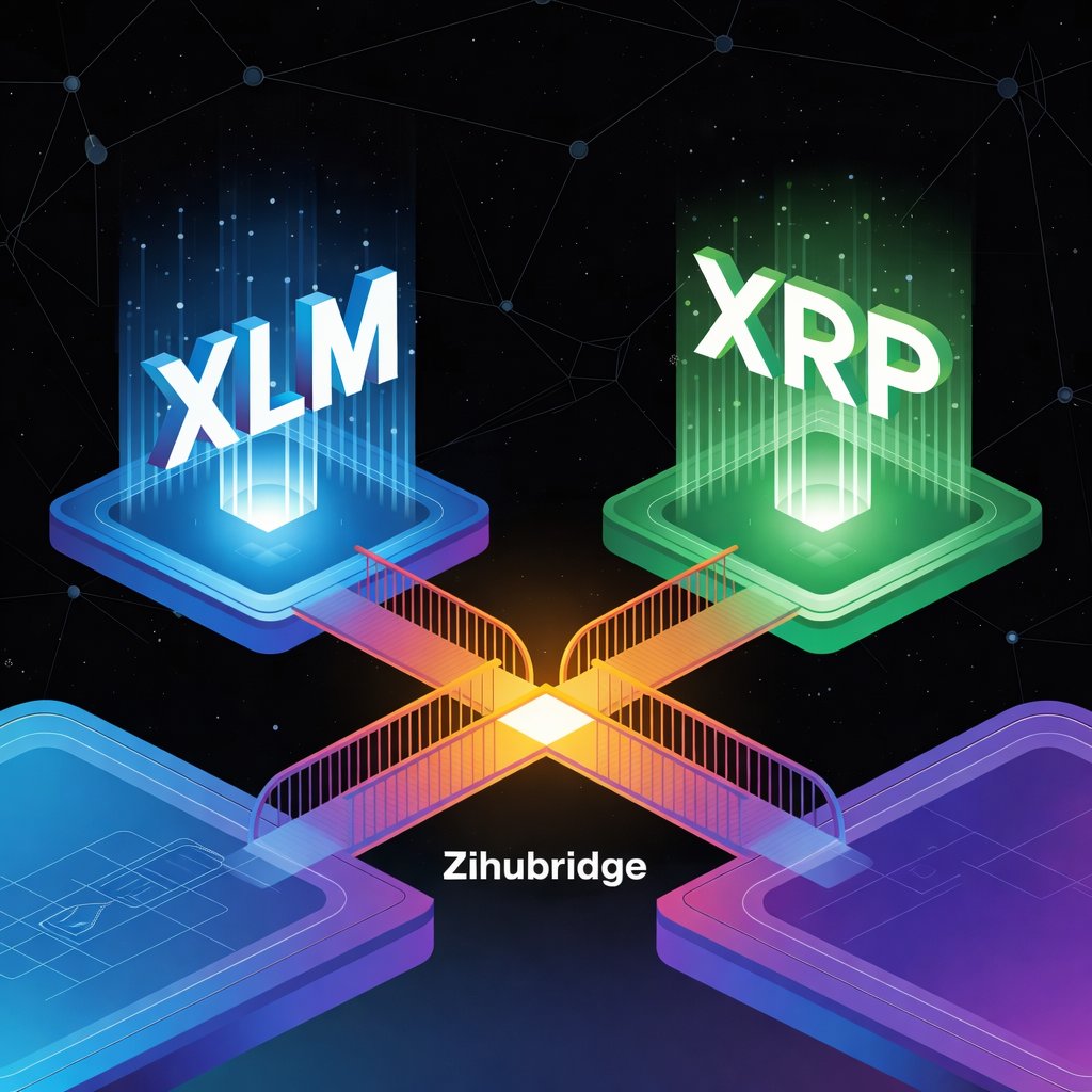 The evolution of #crypto isn’t louder narratives.

It’s $XLM and $XRP finding structural alignment across 

#Stellar and #Ripple  and <a href="/ZihuBridge/">ZihuBridge</a> building around that reality.