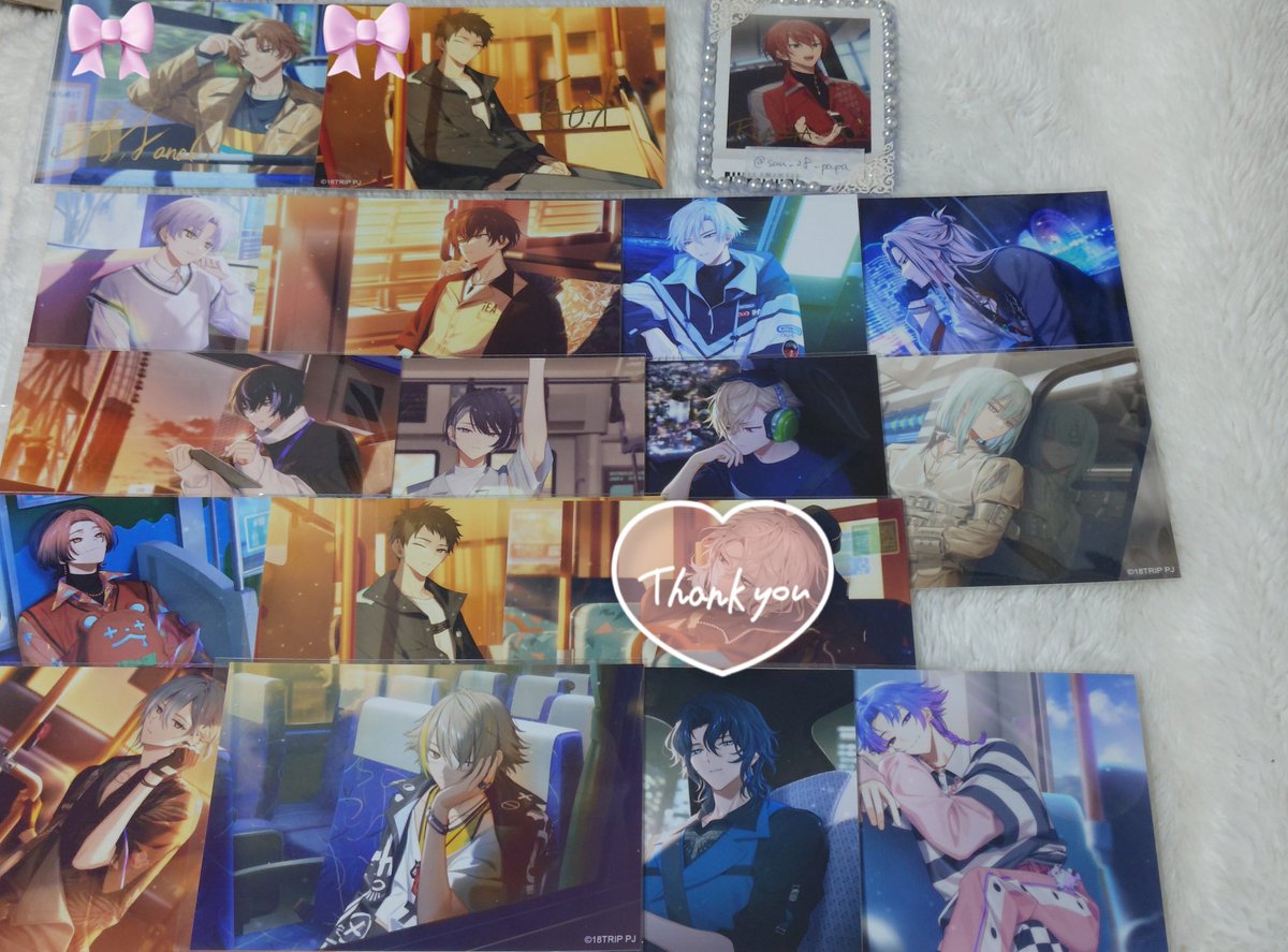 ꒰ 交換 . 譲渡 ꒱18TRIP エイトリ BDブロマイド AGF 特典 譲￤画像