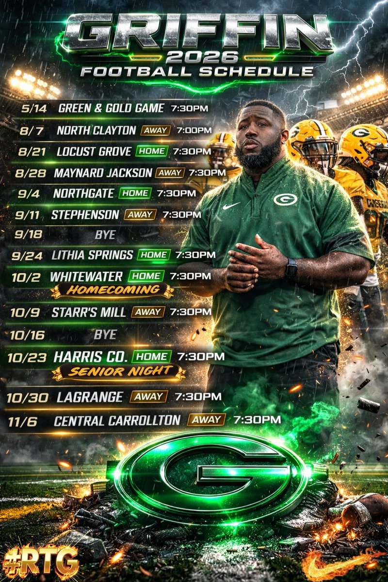 Griffin High Football tweet media