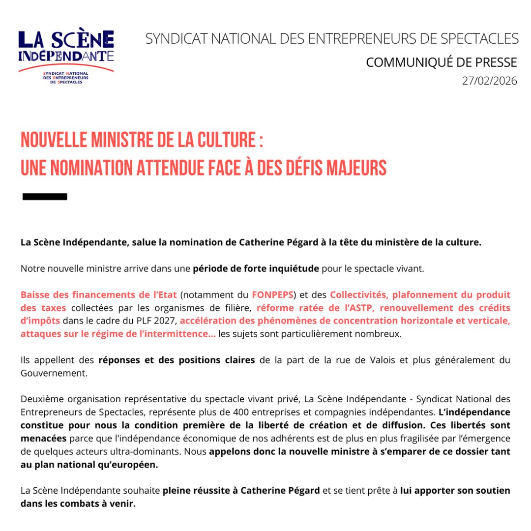 La Scène Indépendante tweet media