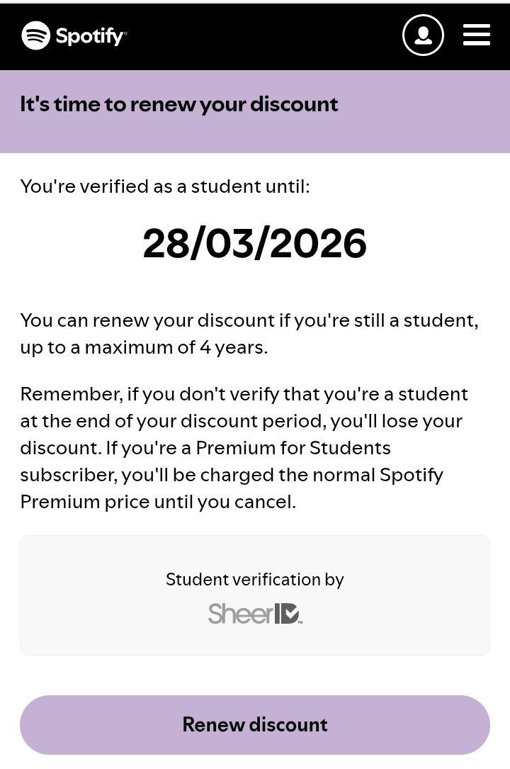 Fuck, my Spotify student dey expire next month and I no get my student ID again💔

Bye Bye ₦800. I really loved you.