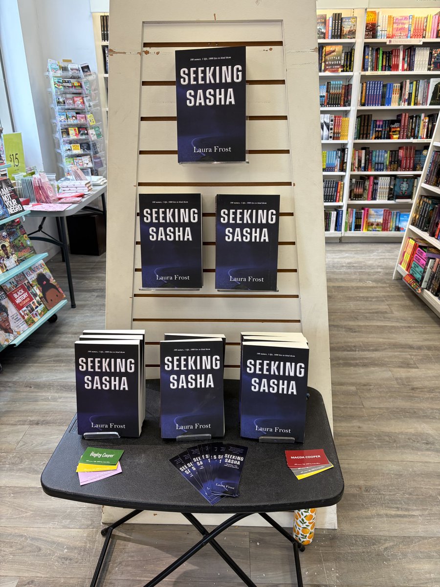 If you’re in Toronto, stop by Coles Beaches and say hi! I’m here until 3. 📚