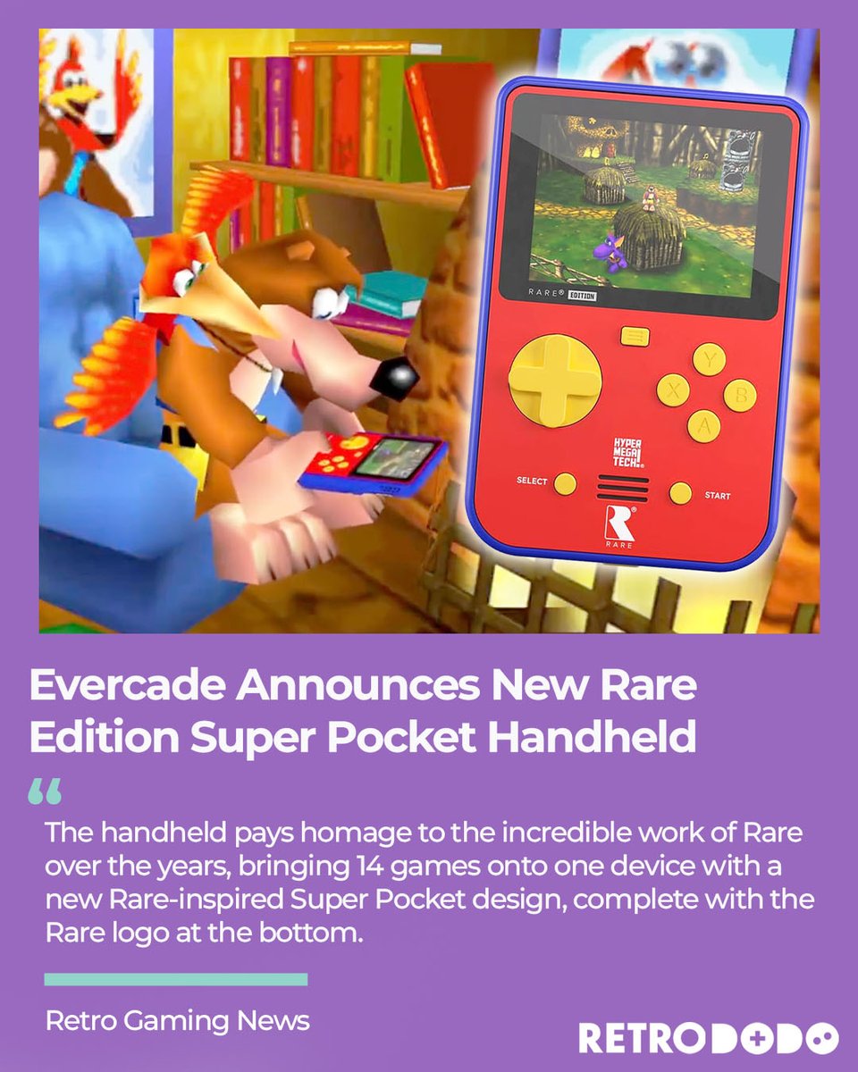 retro_dodo's tweet photo. Ok, I've just found my new favourite handheld ๐
#RetroHandhelds #BanjoKazooie https://t.co/MXRt7pPdnL