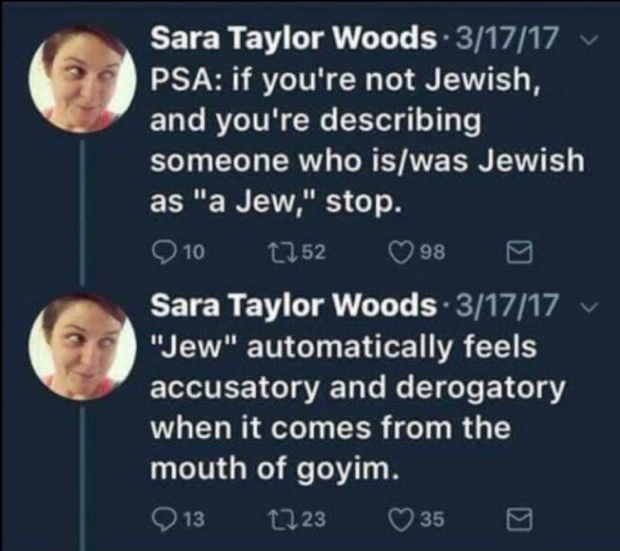 Slurs for me but not for thee