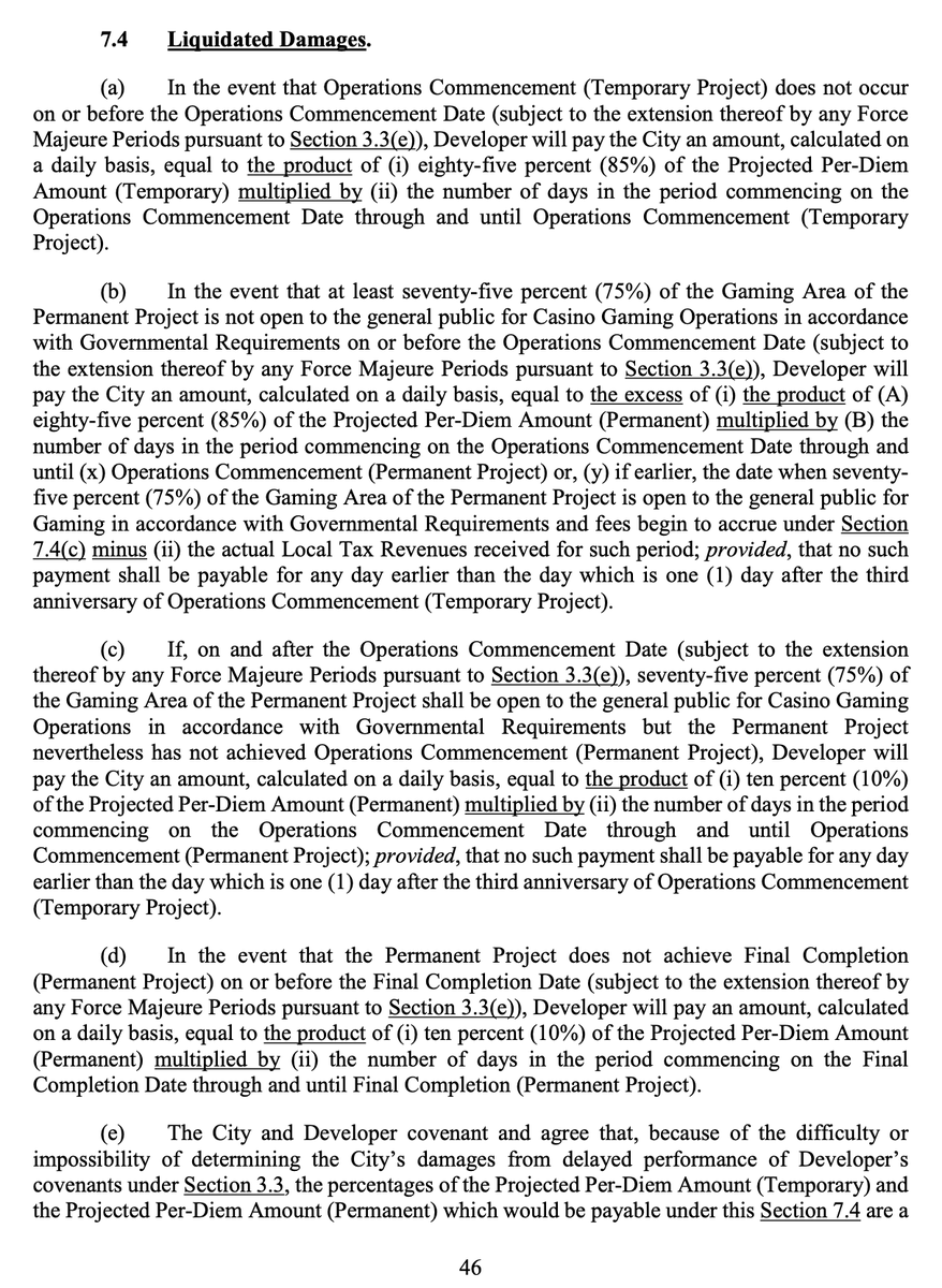 BallysWatch's tweet photo. Since Bally's &amp; GLPI confirmed they aren't going to make the opening date, @ChicagosMayor should start negotiations to get the damages taxpayers are entitled to.

Bally's pays itself a $5 million/month mgt fee. In a tough budget, go get what you're contractually entitled to! https://t.co/B2LkwbFlRd