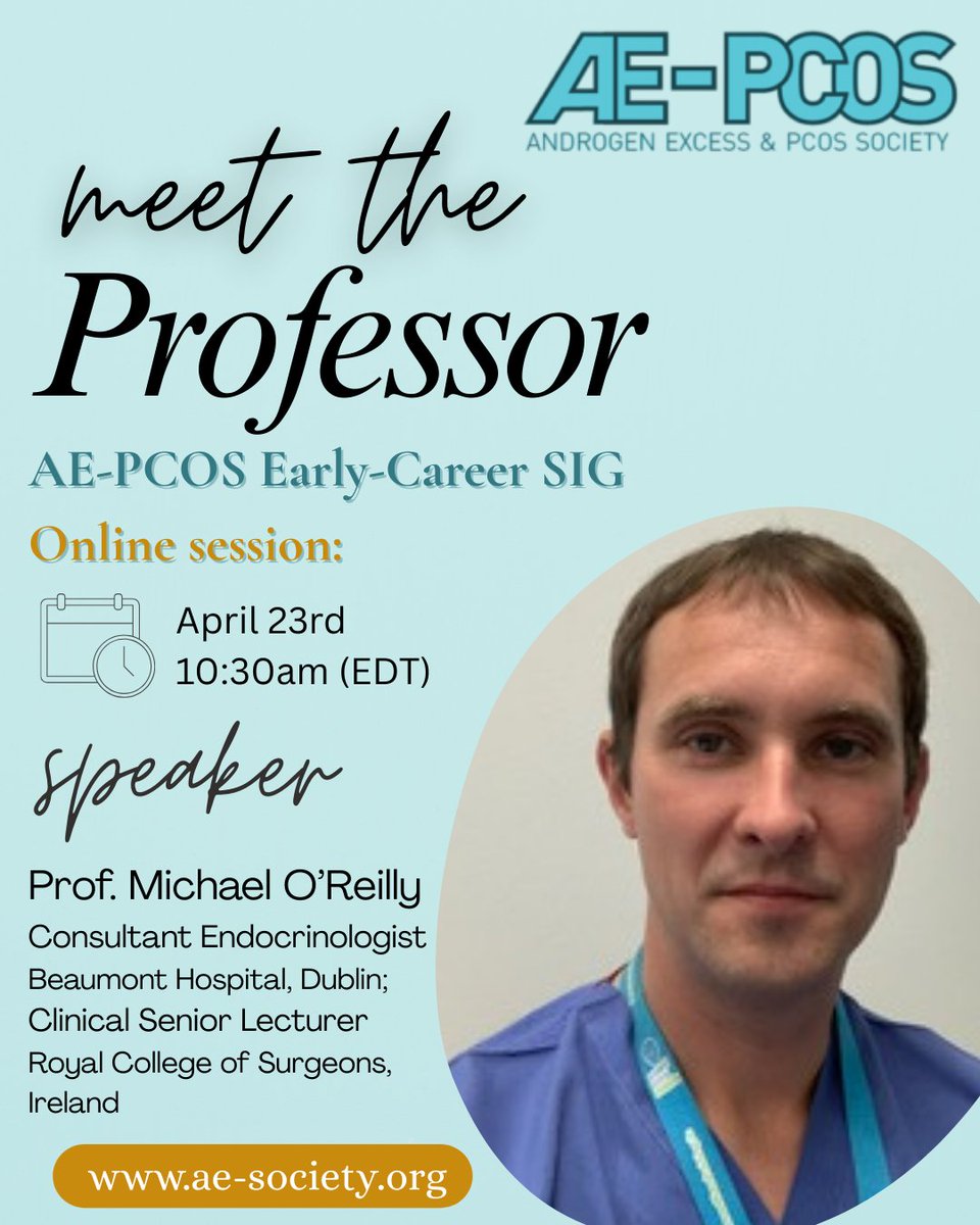 Androgen Excess Polycystic Ovary Syndrome Society tweet media