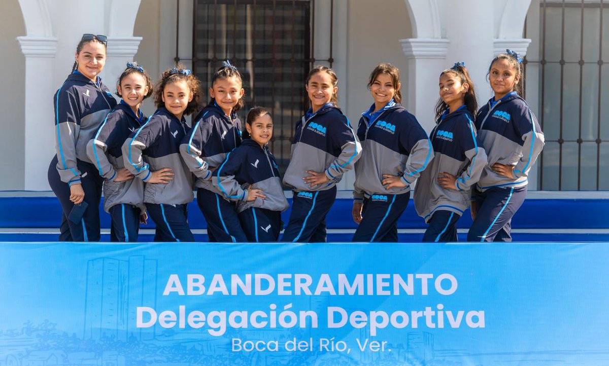 maryjosegamboa's tweet photo. Hoy despedimos con mucho orgullo a la delegación que portará el nombre de Boca del Río en los Juegos Estatales CONADE 2026. 270 deportistas recibieron nuestro apoyo para representar a nuestra ciudad, llevando en cada competencia el corazón y la historia de Boca del Río.

Para este gobierno ustedes ya son ganadores, porque representan el esfuerzo, la disciplina y el orgullo de nuestra gente.

¡Mucho éxito!
