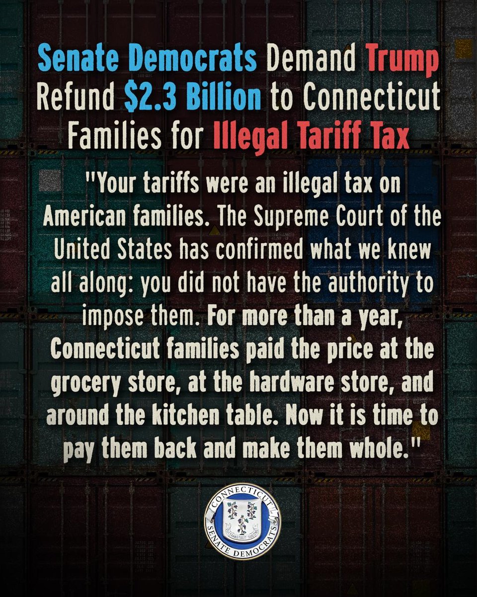 CT Senate Democrats tweet media