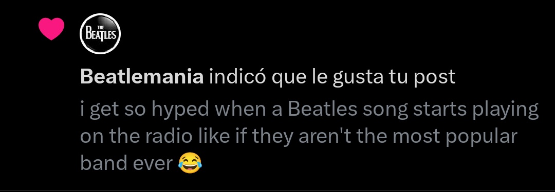 BEATLEMANIA DON'T LIKE MY TWEETS IF YOU'RE NOT GOING TO FMB... WE ARE NOT FRIENDS...