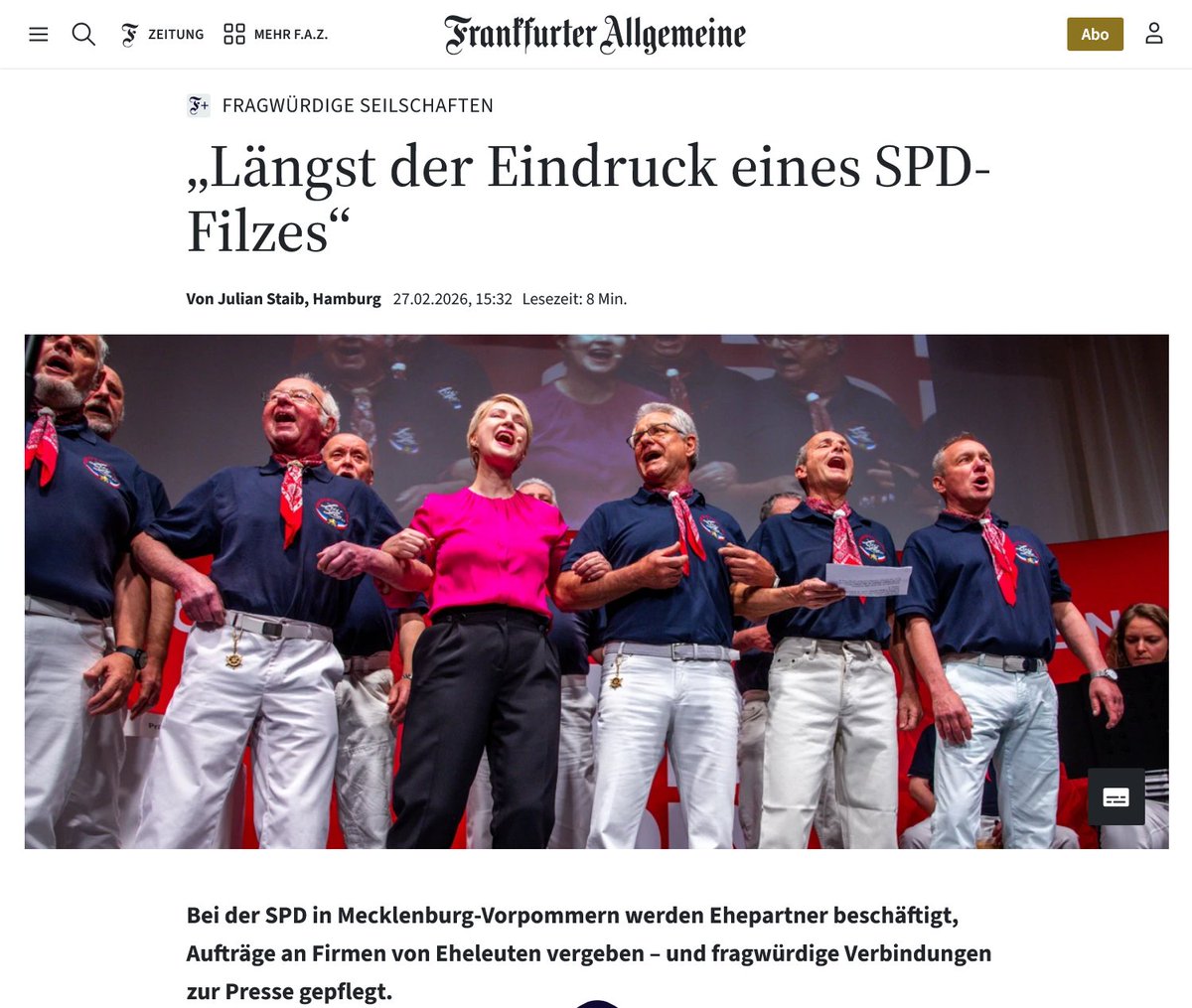 JahnTeam's tweet photo. DUMM, wenn man die Büchse der Pandora öffnet, liebe SPD😂

"Bei der #SPD in Mecklenburg-Vorpommern werden Ehepartner beschäftigt, Aufträge an Firmen von Eheleuten vergeben – und fragwürdige Verbindungen zur Presse gepflegt."

🦅#TEAMHEIMAT🇩🇪 #Schwesig #Wismar https://t.co/7EF1IiQJyR