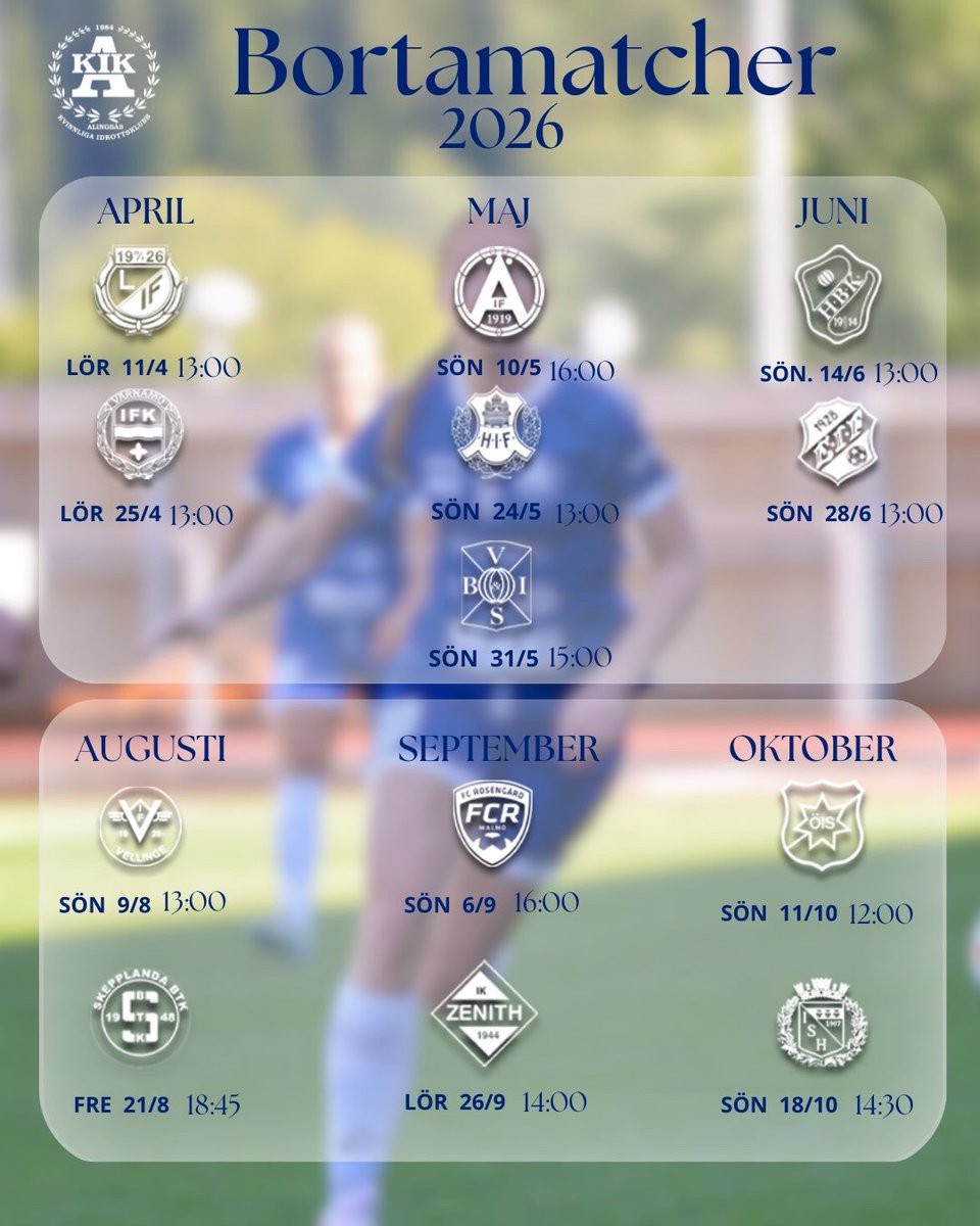 Alingsås KIK Dam tweet media