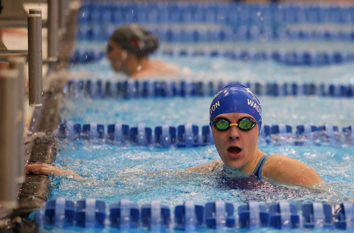 Maggie Waddington will leave UNK as one of the most accomplished swimmers in program history, adding her name to a list of Loper greats like Yohara Salinas, April Vaverka and Claire Nash. She holds five individual school records and contributed to four relay records, more than