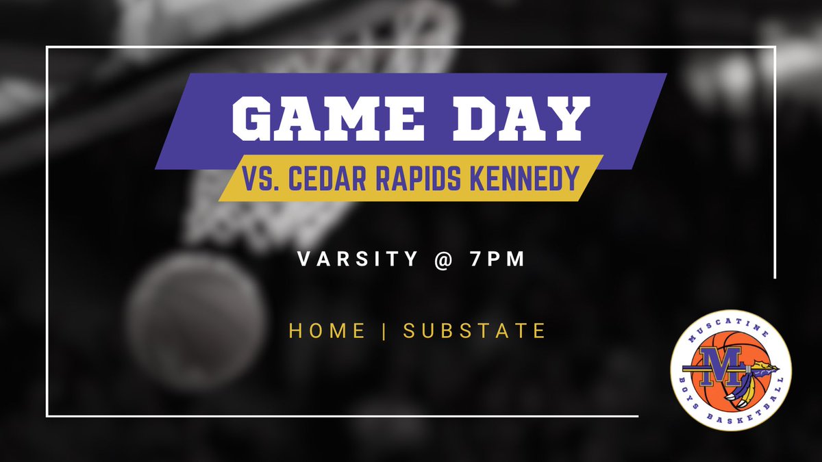MuskieBoysHoops's tweet photo. It’s GAME DAY ‼️🏀 Come out to watch our substate game tonight at 7pm. 

Reminder - tickets must be purchased online, $7 each. No passes will be accepted. https://t.co/gGaGdLf7kH https://t.co/NKtgeivzI8