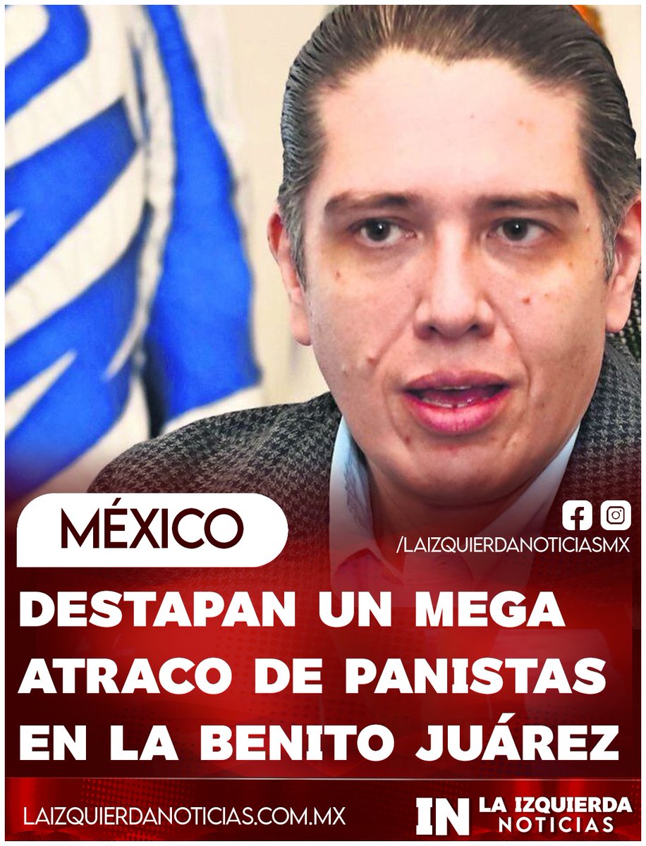 ¡DESTAPAN CORRUPCIÓN! El alcalde panista de Benito Juárez, Luis Mendoza Acevedo, tiene que aclarar al ASF dónde están casi 52 millones de pesos que iban a ser destinados para repavimentación de vialidades. Una investigación destapó que la empresa fantasma Crolsa, ha facturado