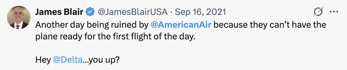 James Blair tweet media