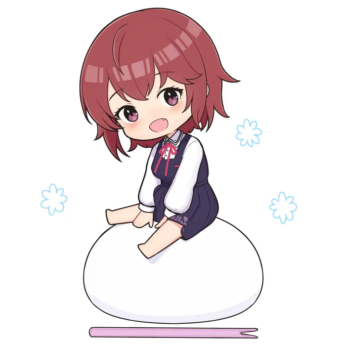 デフォルメでおんちゃん描いた! TINGSだと雪音が一番好きなんですよ #シャインポスト