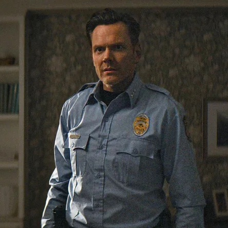 One of the funniest retcons in Scream 7 is that Sidney is married to a cop named Mark, just not the Mark played by Patrick Dempsey we already met in Scream 3, she's married to a different cop also named Mark played by Joel McHale due to scheduling conflicts. Sid has a type.