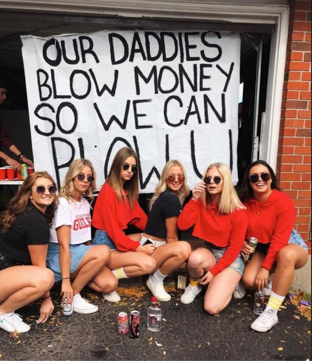 "Universities are slut factories"