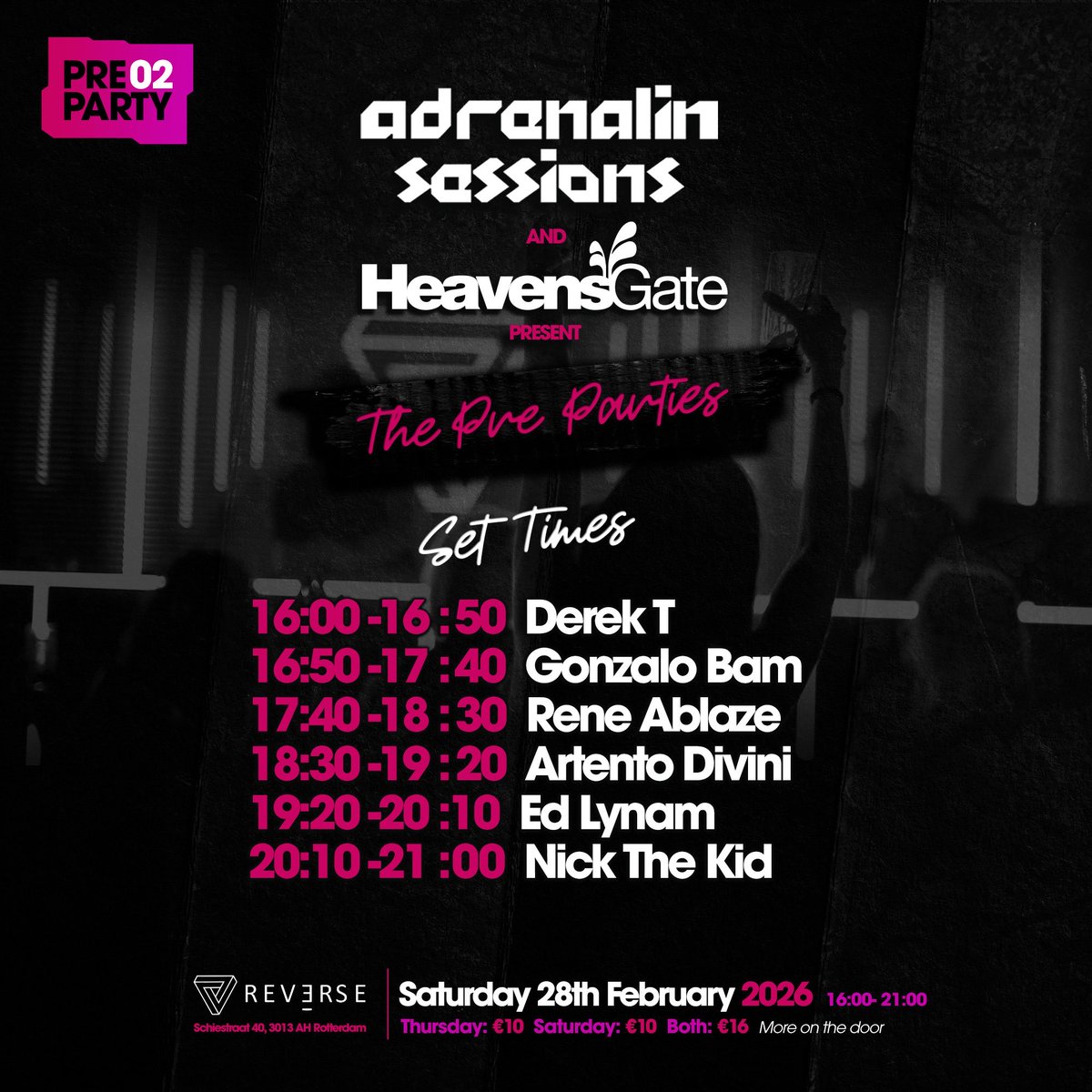 Artento_Divini's tweet image. This Saturday I’m back in Rotterdam for the ultimate ASOT pre-party 🔥 
Adrenalin Sessions meets Heavensgate ❤️

📍 Club Reverse - Rotterdam 

#asot #trancefamily #rotterdam
