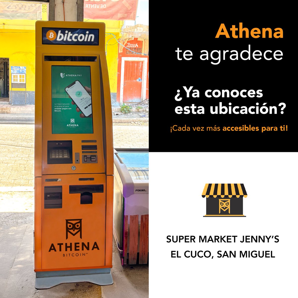 Athena Bitcoin El Salvador 🇸🇻⚡️ tweet media