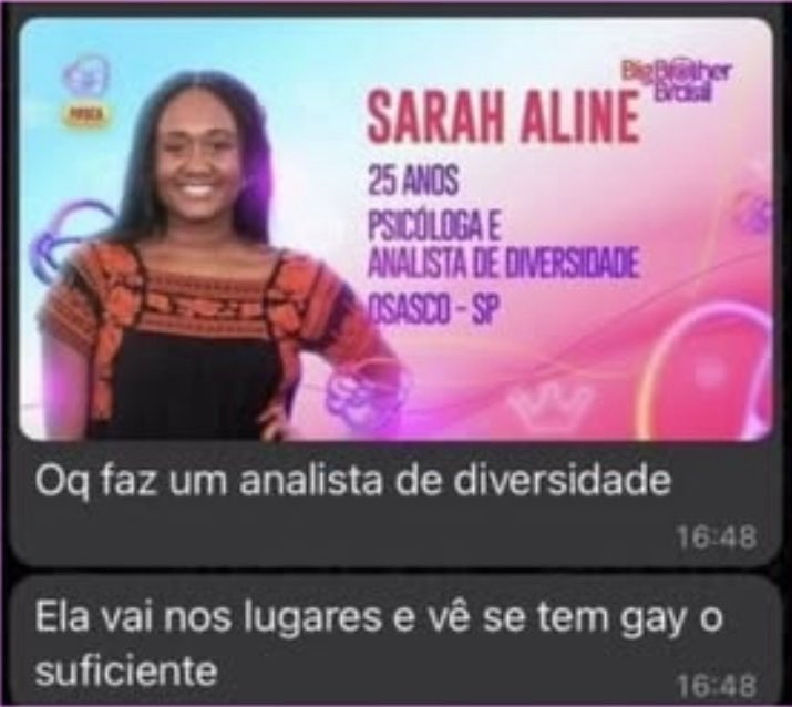 tuitamarinhos's tweet photo. 3 anos e ainda não sabemos oq é analista de diversidade https://t.co/sBpiFZp59u