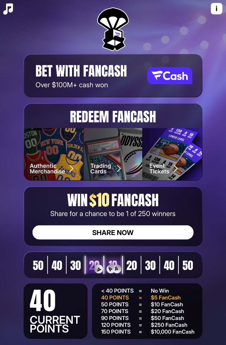 SCitko82's tweet photo. Play the #FanCashDropPromotion today

 https://t.co/st5e2WNp7N https://t.co/z3L0aNruMZ