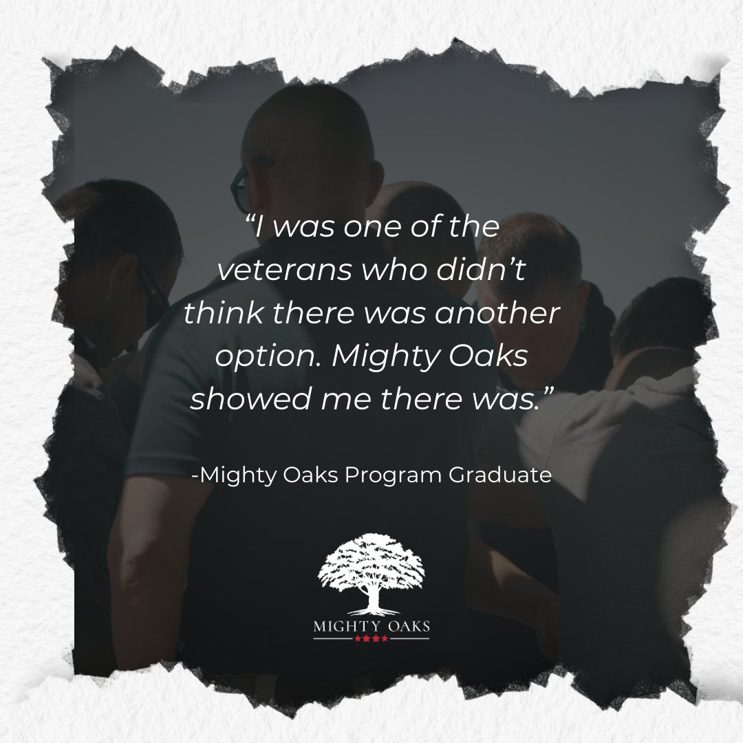 Mighty Oaks Foundation tweet media
