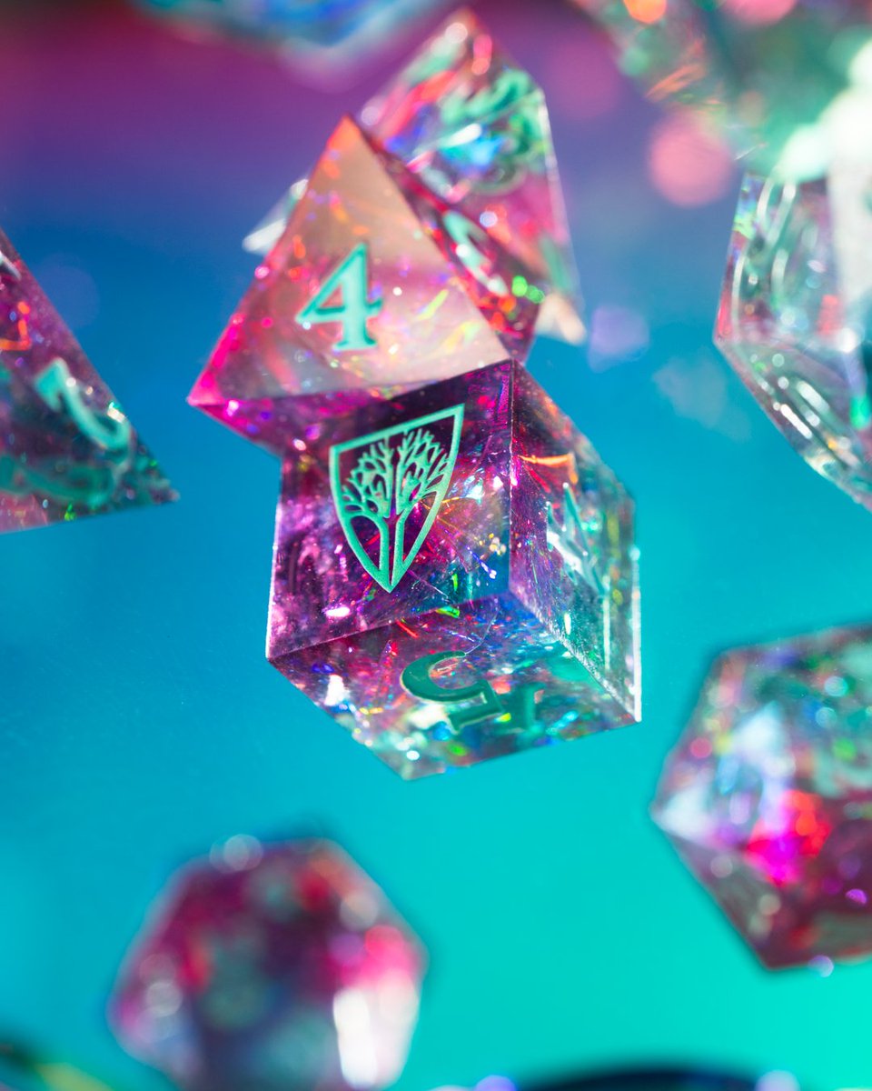 WyrmwoodGaming's tweet image. Our newest dice drop is almost here. 🎲 Limited sets. Ready to ship March 13th on our website, mark your calendar and don’t miss your chance!🔥
#dice #tabletop #dicegoblin #dnddice #ttrpg
