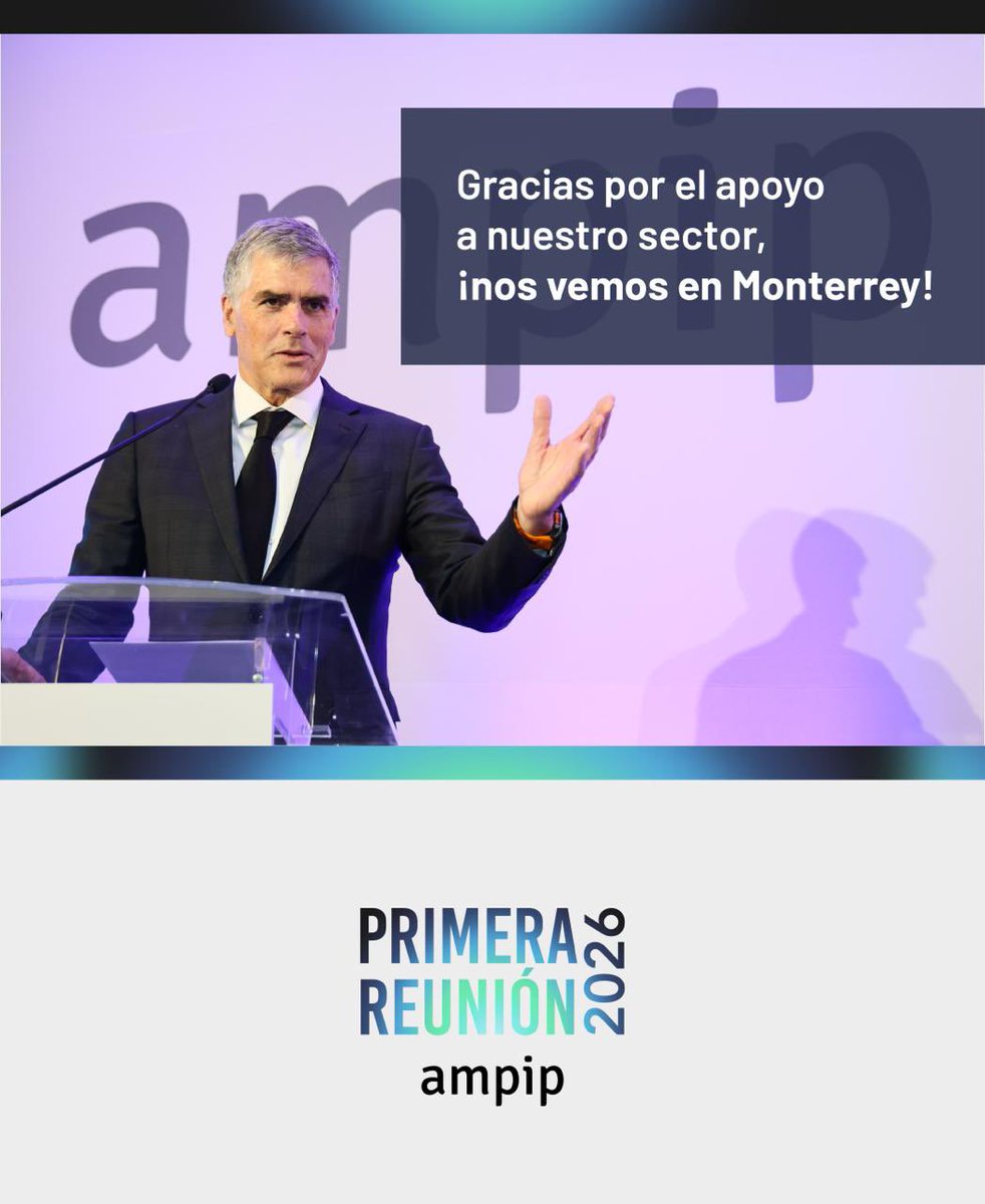 AMPIP Asociación Mexicana de Parques Industriales tweet media