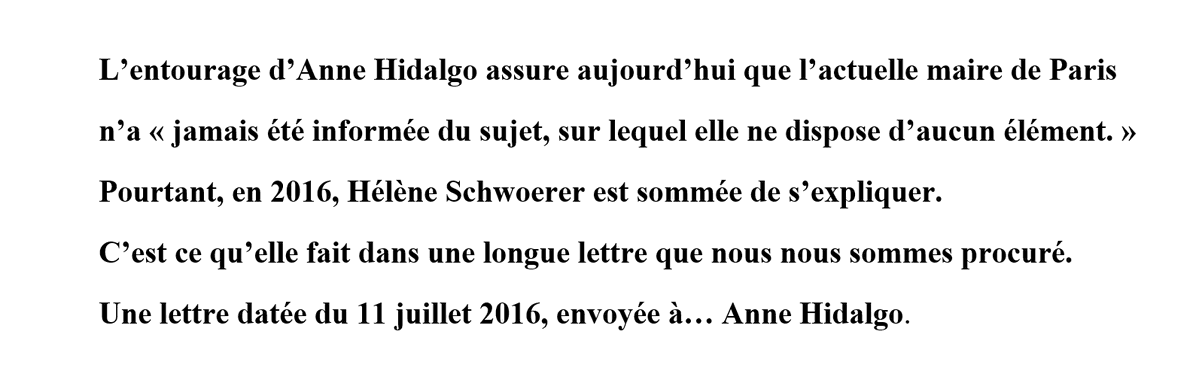 Ils ne savaient pas, ils n'ont rien vu, ils ne sont responsables en rien de leurs 25 ans de gestion, de gabegie et de scandales.

#saccageparis