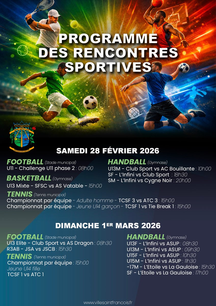 Ville de Saint-François tweet media