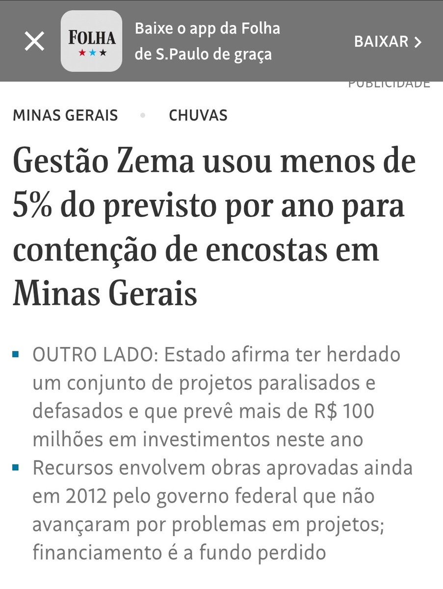 Verba liberada desde 2012! Mas o Zema estava muito ocupado gravando video de bananas, a população fica pra depois.
E a Nikolete? Já voltou dos passeios?
Esse dois são a vergonha de Minas Gerais