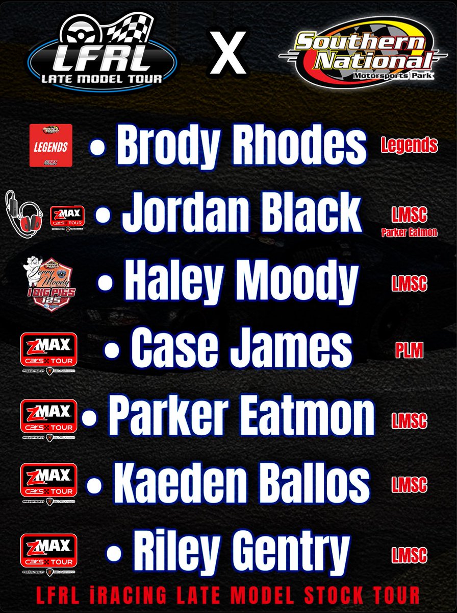 Lead Foot Racing League tweet media