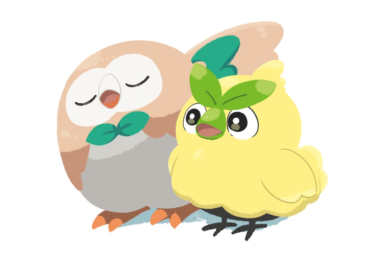 先輩風ふかしてるモクロー